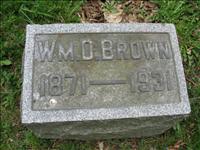 Brown, William D